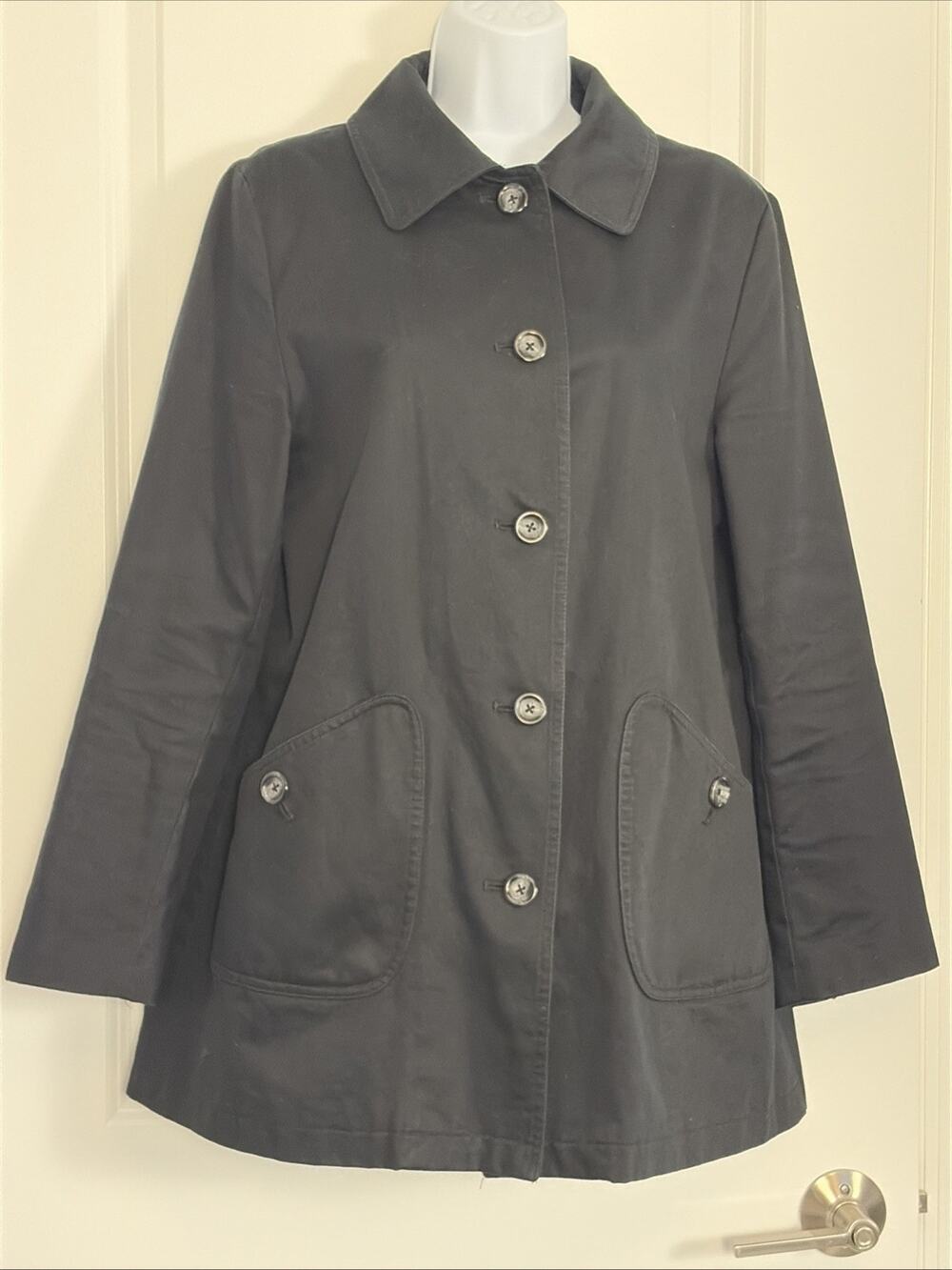 Geoffrey Beene women’s barn Style Cotton Jacket size m
